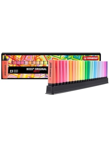 ROTULADOR STABILO BOSS FLUORESCENTE 70 DESKSET  23 UD.SURT.