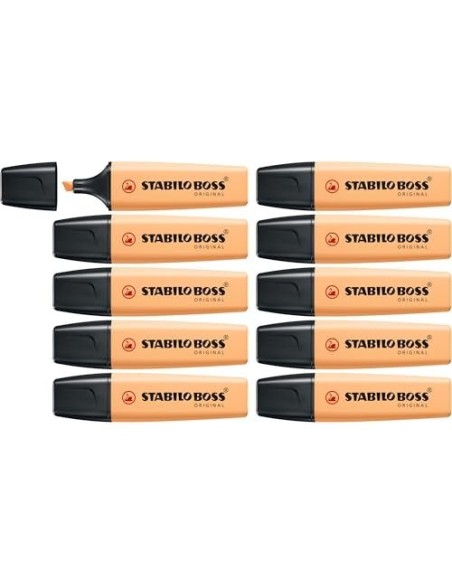ROTULADOR STABILO BOSS FLUORESCENTE 70 PASTEL NJ. PALIDO