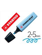 ROTULADOR STABILO BOSS FLUORESCENTE 70 PASTEL AZ. VENTOSO