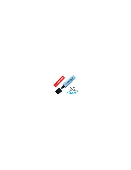 ROTULADOR STABILO BOSS FLUORESCENTE 70 PASTEL AZ. VENTOSO