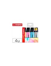 ROTULADOR STABILO BOSS FLUORESCENTE 70 PASTEL  4 UD.NUEVOS 2021 SURT. 2