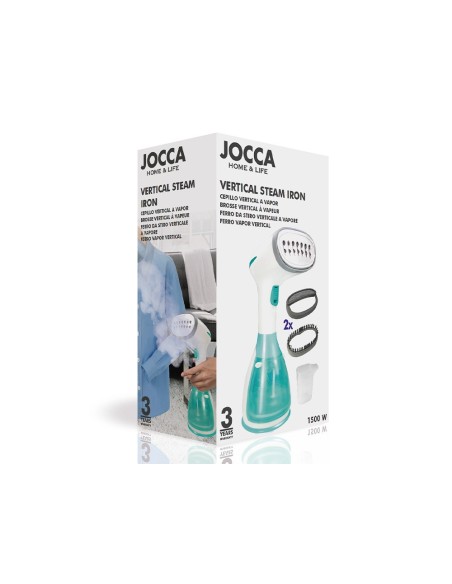 PLANCHA CEPILLO VAPOR JOCCA VERT ANTIGOTEO 1500W 280 ML 290X170X120MM