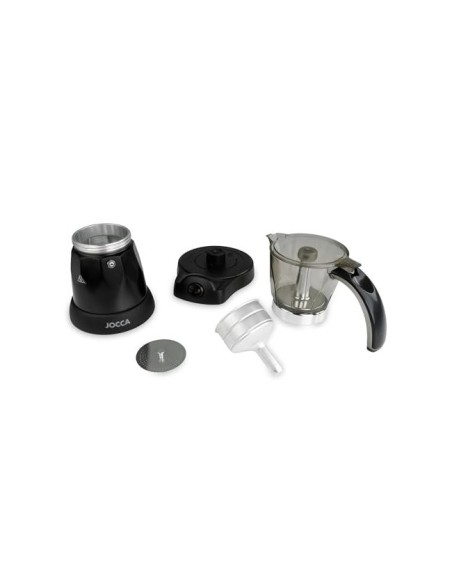 CAFETERA JOCCA ITALIANA 6 TAZAS JARRA TPTE.SIN CABLES 220-240V NG.