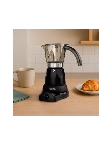 CAFETERA JOCCA ITALIANA 6 TAZAS JARRA TPTE.SIN CABLES 220-240V NG.