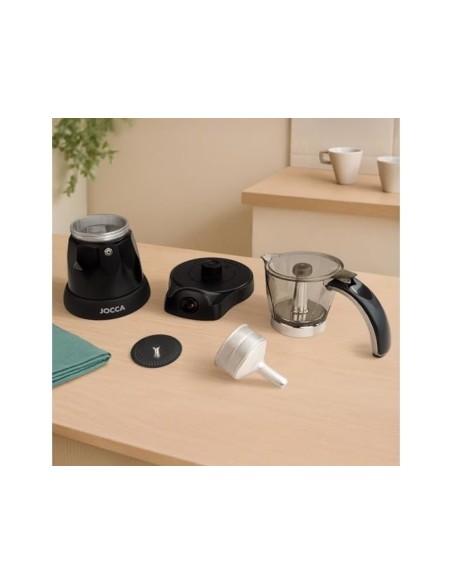 CAFETERA JOCCA ITALIANA 6 TAZAS JARRA TPTE.SIN CABLES 220-240V NG.