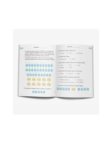 CUADERNO RUBIO COMPETENCIA LECTORA 1 MUNDO SENSACIONES