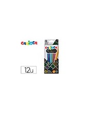 LAPICES CARIOCA METALLIC HEXAGONAL MINA 3,3MM CAJA 12 SURT. 2
