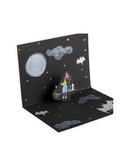 SET DIBUJO CARIOCA METALLIC POP UP CARD CREATOR 3D 17 PIEZAS