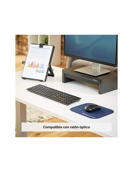 ALFOMBRILLA RATON FELLOWES PROTECCION MICROBAN AZ. 226X192X3MM