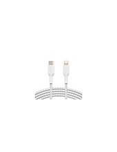 CABLE TRENZADO BELKIN CAA004BT1MWH USB-C A LIGHTNING LARGO 1 M BL. 2