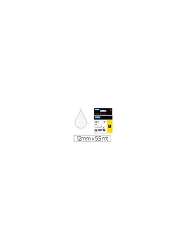 CINTA DYMO VINILO BL.12MM X 5,5MT ETIQUETADORA RHINO