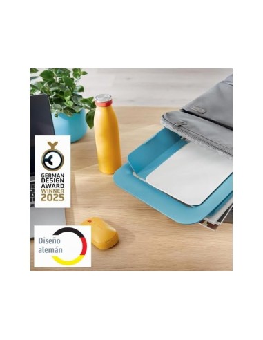 SOPORTE PORTATIL LEITZ ERGO COSY AJUSTABLE 4 ALTURAS AZ. 310X50X247MM