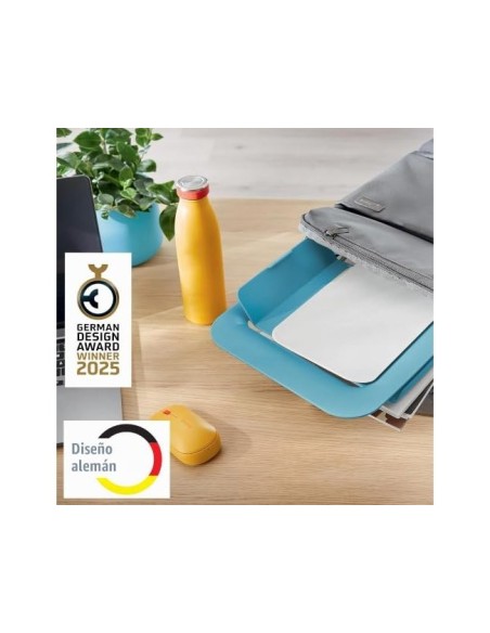 SOPORTE PORTATIL LEITZ ERGO COSY AJUSTABLE 4 ALTURAS AZ. 310X50X247MM