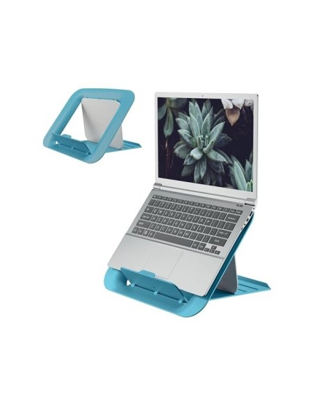 SOPORTE PORTATIL LEITZ ERGO COSY AJUSTABLE 4 ALTURAS AZ. 310X50X247MM