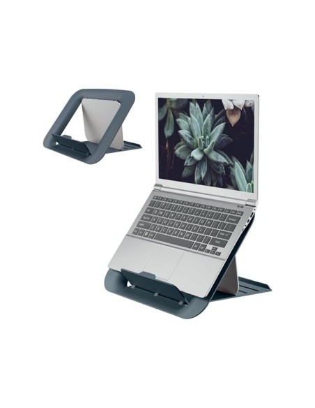 SOPORTE PORTATIL LEITZ ERGO COSY AJUSTABLE 4 ALTURA GRIS 310X50X247MM