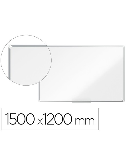 PIZARRA BL.NOBO COMP.PLUS MELAMINA 1500X1200MM