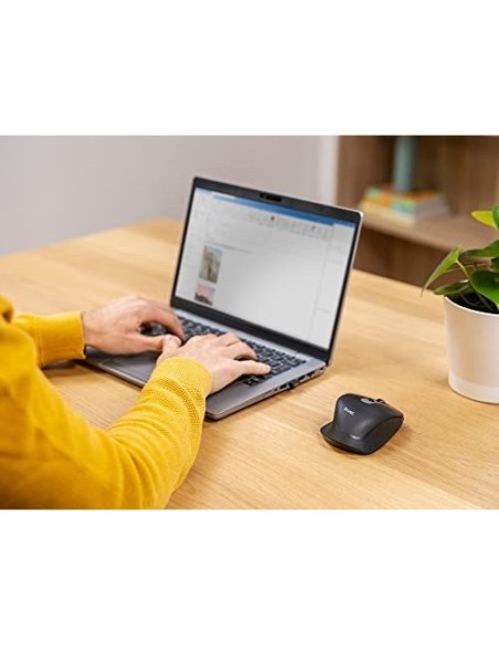 RATON TRUST OZAA OPTICO INALAMBRICO 2400DPI 6 BOTONES USB 2.0 NG.