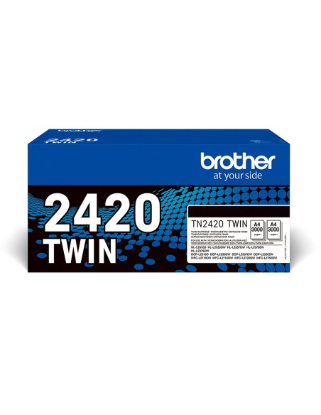 TN2420TWIN TONER BROTHER DCPL2510/ 2530/2550/HLL2375 NG.3000 PG..2 UD