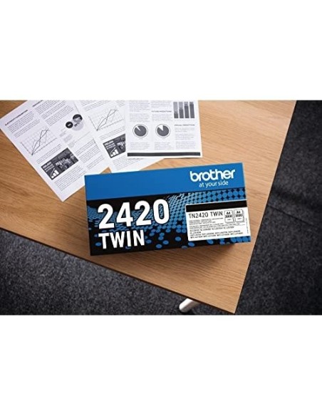 TN2420TWIN TONER BROTHER DCPL2510/ 2530/2550/HLL2375 NG.3000 PG..2 UD