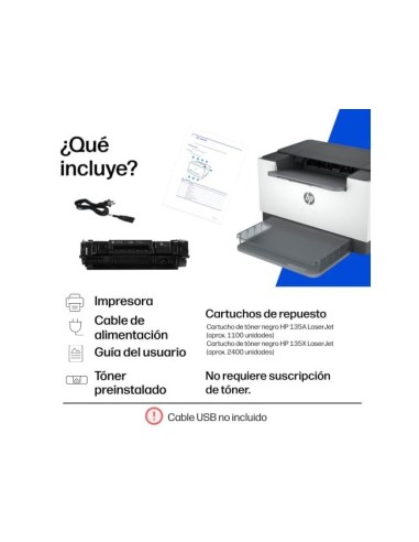 IMPRESORA HP LASERJET SFP M209DW MONOCROMO LASER 30 PPM WIFI