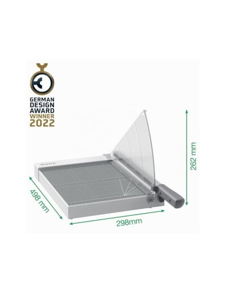 GUILLOTINA PALANCA LEITZ OFFICE A4 BASE PLAST.CORTE 381MM CORTE 10