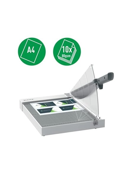 GUILLOTINA PALANCA LEITZ OFFICE A4 BASE PLAST.CORTE 381MM CORTE 10