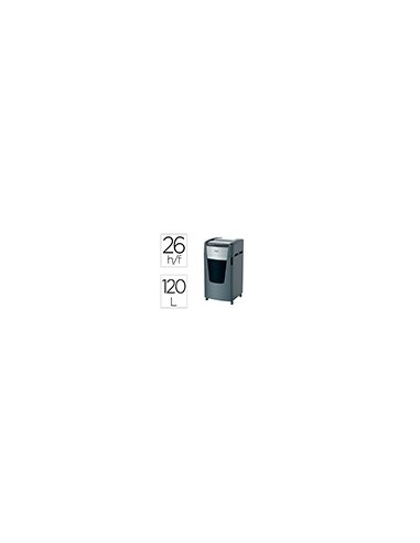 DESTRUCTORA REXEL MOMENTUM EXTRA XP426+ CORTE 26 H P4 GRAPAS CLIPS CD