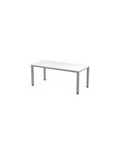 MESA OFICINA ROCADA EXECUTIVE 2003AD04 ALUMINIO/BL.180X80 CM 2