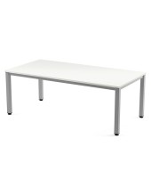 MESA OFICINA ROCADA EXECUTIVE 2005AD04 ALUMINIO/BL.200X100 CM
