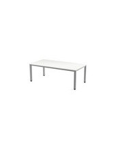 MESA OFICINA ROCADA EXECUTIVE 2005AD04 ALUMINIO/BL.200X100 CM 2