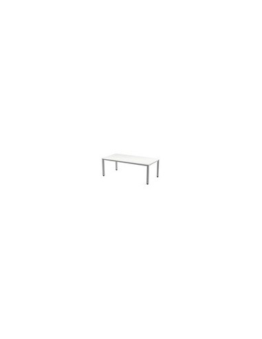 MESA OFICINA ROCADA EXECUTIVE 2005AD04 ALUMINIO/BL.200X100 CM