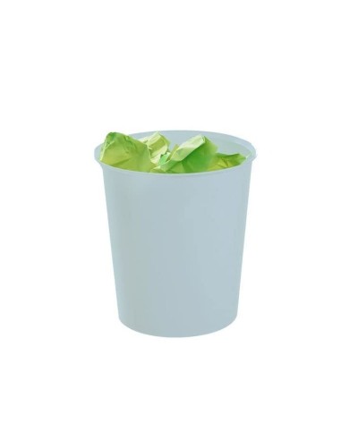 PAPELERA PLAST.ARCHIVO 2000 ECOGREEN 100% RECICLADA 18LT.AZ. PASTEL