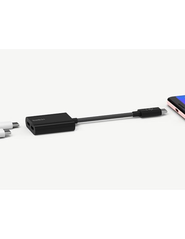ADAPTADOR BELKIN F7U081BTBLK USB-C AUDIO CARGA NG.