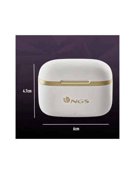 AURICULAR NGS ARTICA TROPHY INALAMBRICO 10M 20 HORAS USB-C BL.