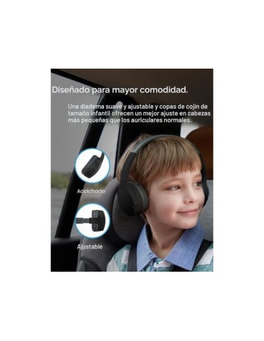 AURICULAR BELKIN AUD002BTBK SOUNDFORM MINI KIDS BT NG.