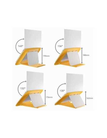 SOPORTE PORTATIL LEITZ ERGO COSY AJUSTABLE 4 ALTURAS AM. 310X50X247MM