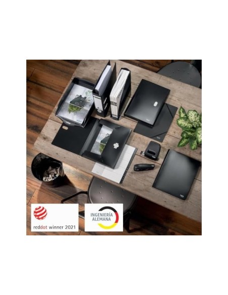 CARPETA LEITZ RECYCLE ESCAPARATE A4 20 FUNDAS PP. NG.