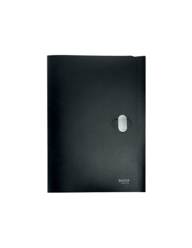 CARPETA LEITZ RECYCLE GOMAS 3 SOLAPAS A4 PP. NG.