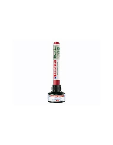 ROTULADOR EDDING 21 PERM.ECOLINE 90% RECI.NG.PUNTA RED.1,5-3MM RECARG