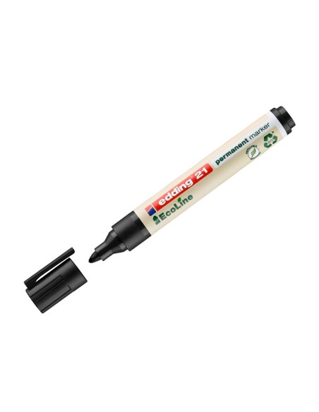 ROTULADOR EDDING 21 PERM.ECOLINE 90% RECI.NG.PUNTA RED.1,5-3MM RECARG