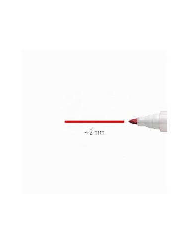 ROTULADOR STAEDTLER LUMOCOLOR 351 PIZA BL. RED.2MM RECARGA 10 UD.COL.