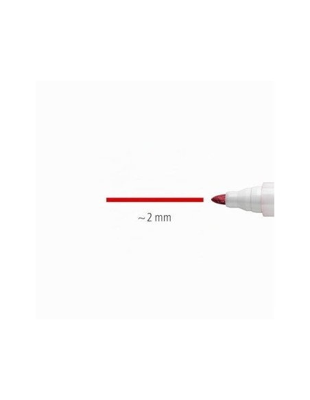 ROTULADOR STAEDTLER LUMOCOLOR 351 PIZA BL. RED.2MM RECARGA 10 UD.COL.