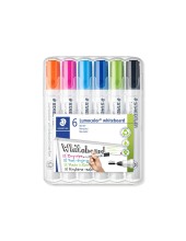 ROTULADOR STAEDTLER LUMOCOLOR 351 PIZARRA BL. RED.2MM RECA  6 UD.COL.