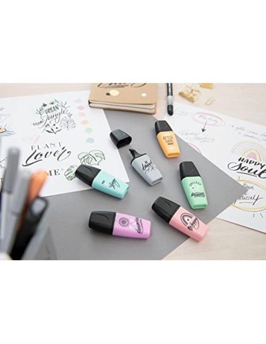 ROTULADOR STABILO BOSS MINI PASTEL LOVE  3 UD. MENTA/ROSA/TURQ.