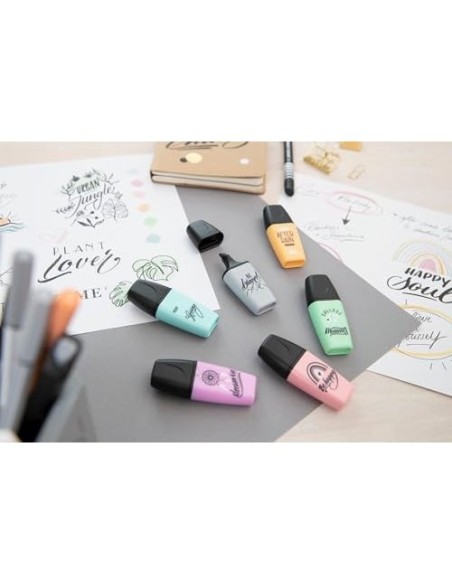 ROTULADOR STABILO BOSS MINI PASTEL LOVE  6 UD.SURT.