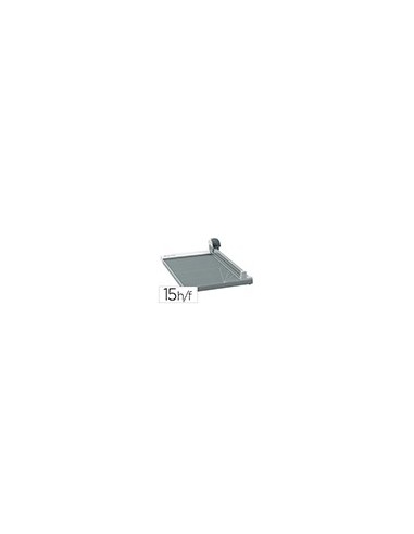 CIZALLA RODILLO LEITZ A4+ BASE MADERA PLASTIFICADA CORTE 381MM DE