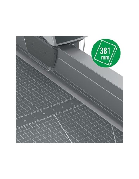 CIZALLA RODILLO LEITZ A4+ BASE MADERA PLASTIFICADA CORTE 381MM DE