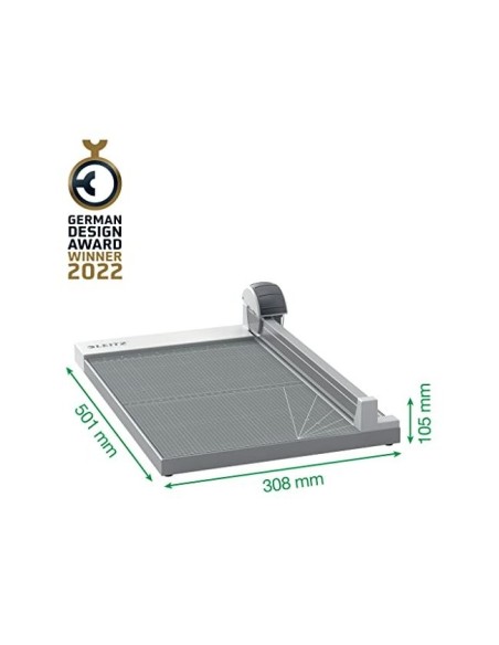 CIZALLA RODILLO LEITZ A4+ BASE MADERA PLASTIFICADA CORTE 381MM DE