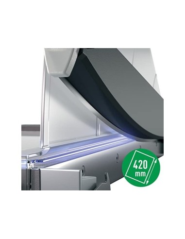 GUILLOTINA PALANCA LEITZ OFFICE PRO A3 BASE CRISTAL 457MM CORTE 25H.