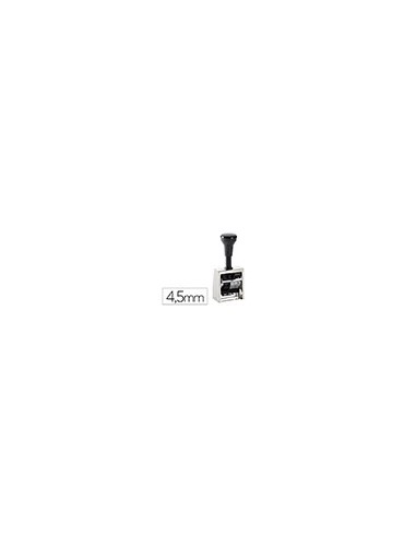NUMERADOR AUTOMATICO REINER METALICO 6 CIFRAS ALTURA TIPO 4,5MM
